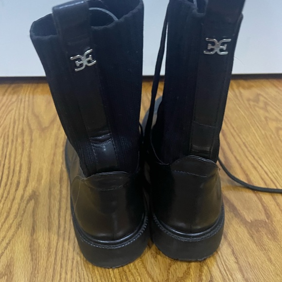 Sam Edelman Black Combat Boots - Picture 3 of 3